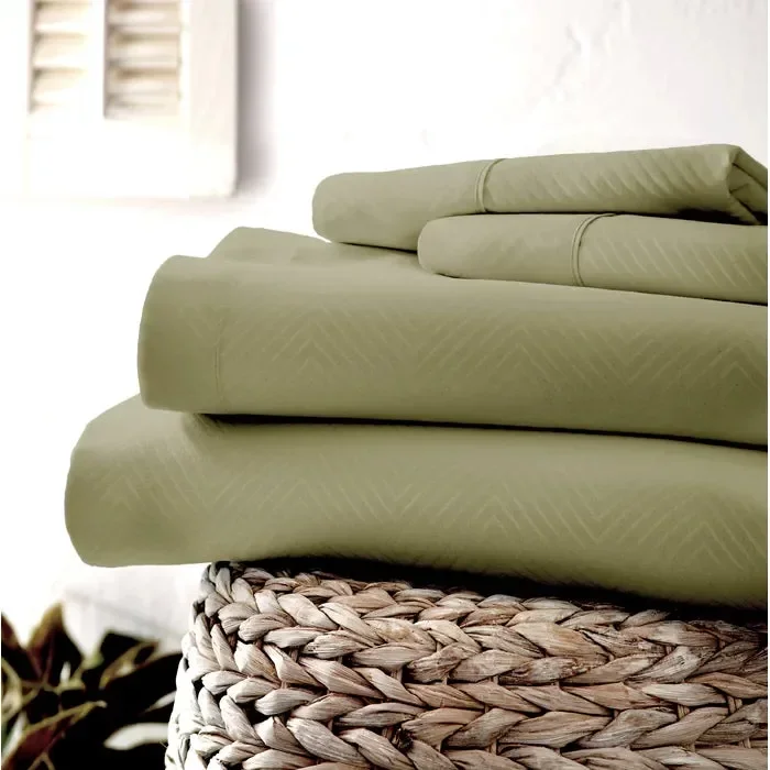 Hatboro Chevron Microfiber Sheet Set, Full