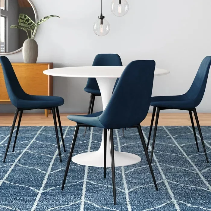 Hawkins Velvet Upholstered Side Chair (Set of 4)