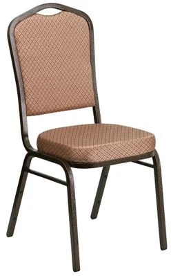 HERCULES Series Stacking Banquet Chair with Patterned Fabric – FD-C01-GOLDVEIN-GO-GG