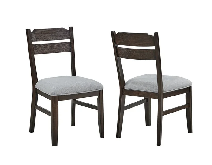 Higgins – Dining Chair (Set of 2) – Dark oak