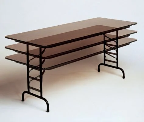 High-Pressure 5/8″ Top Adjustable Folding Table 30″ x 96″ – Correll Office Furniture – CFA3096P