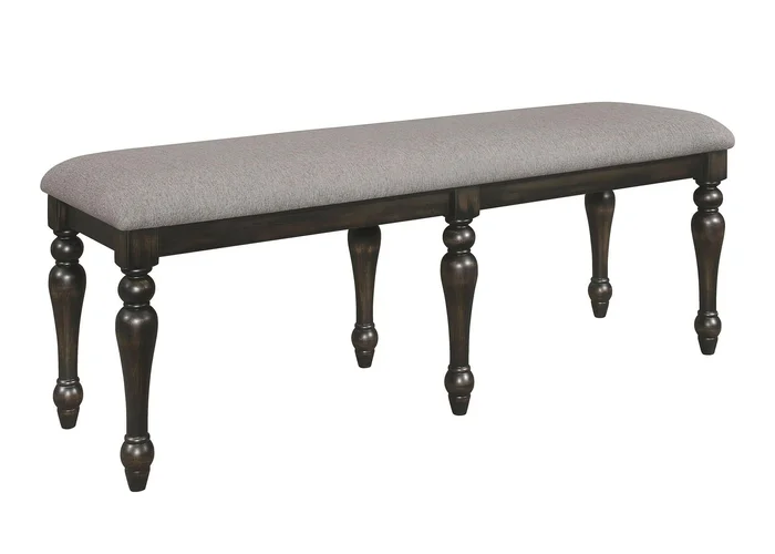Hilara – Bench – Gray & Charcoal