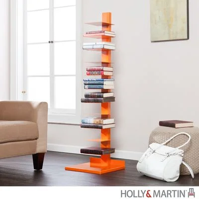 Holly & Martin Heights Book / Media Tower – Orange
