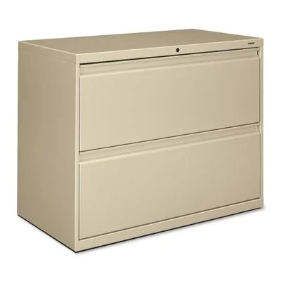 Hon 2-Drawer Lateral File Cabinet W/Lock – Putty – HON882LL