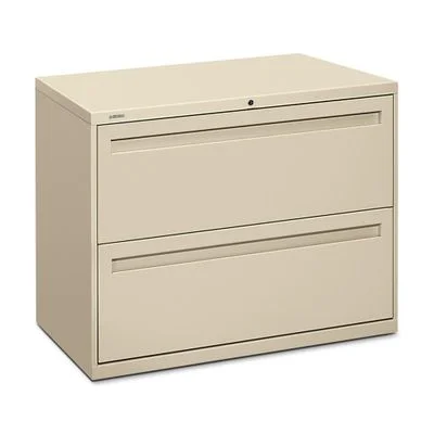 Hon 2-Drawer Lateral Filing Cabinet in Putty – HON782LL