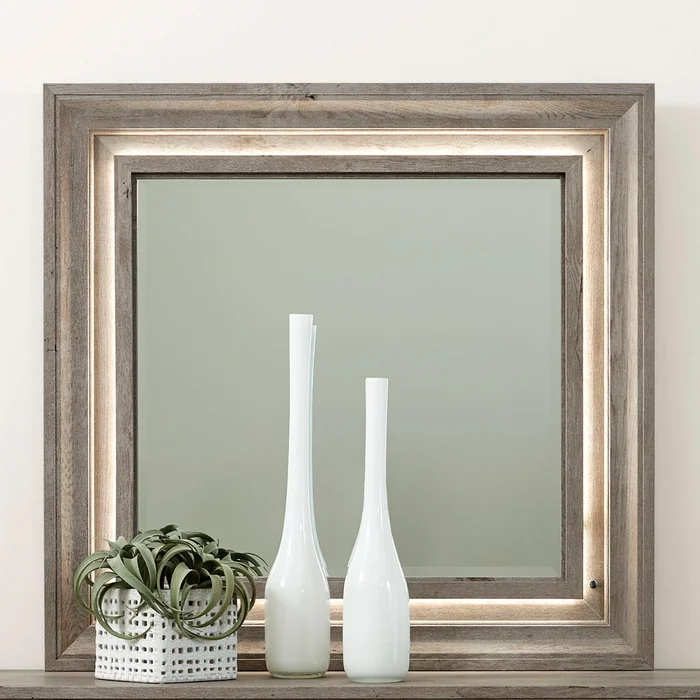 Horizons – Lighted Mirror – Gray