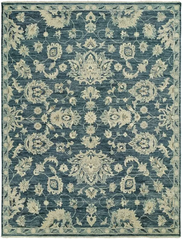 HRI Aria AR9 Dark Blue Rug