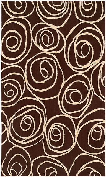 HRI Destiny 445 Brown Rug