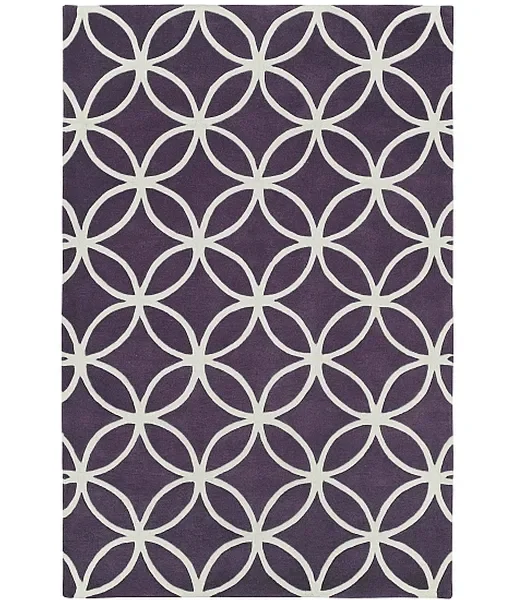 HRI Metro CC3012 Violet Rug