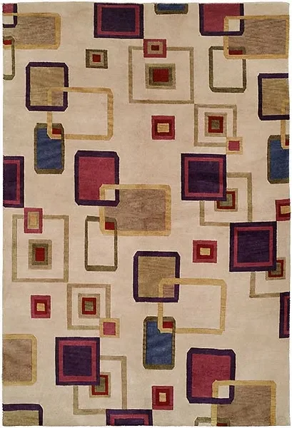 HRI Tibetan AR364 Beige Rug