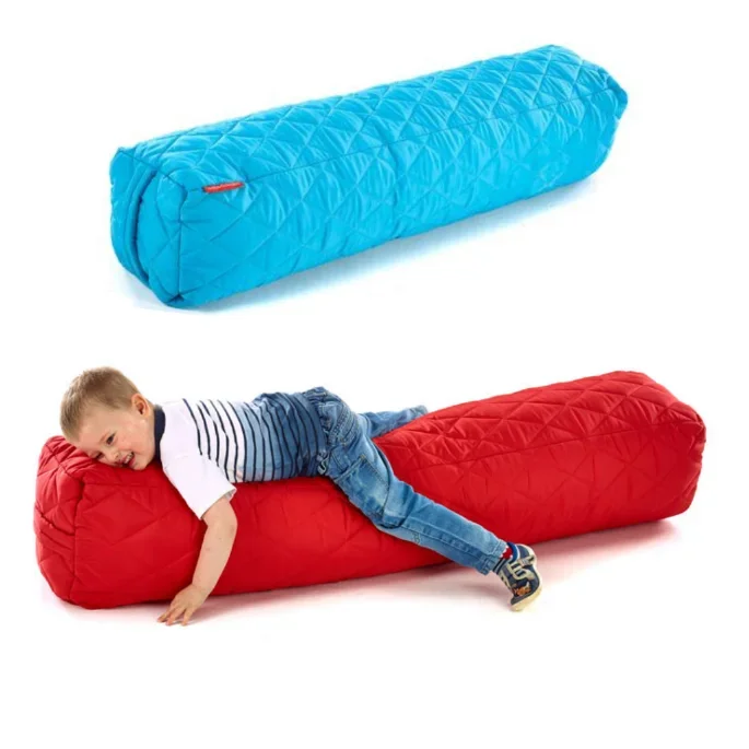 Indoor/Outdoor 4 Seated Bean Bag Quilted Bench