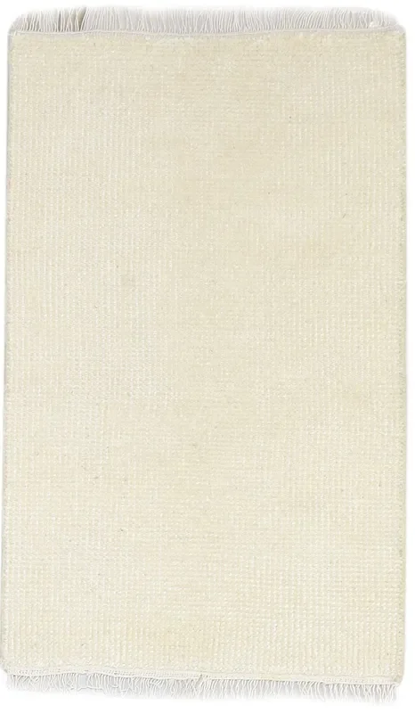 Inessa 2′ X 3′ Rug Wool Sand Modern Hand Knotted Scandinavian Solid