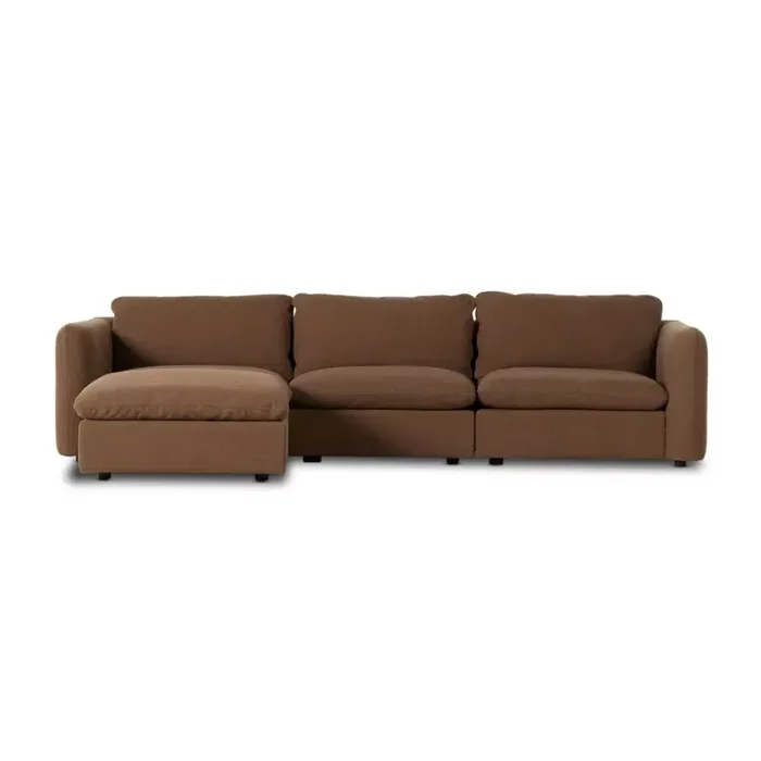 Ingel 3-Piece Sectional w/Ottoman