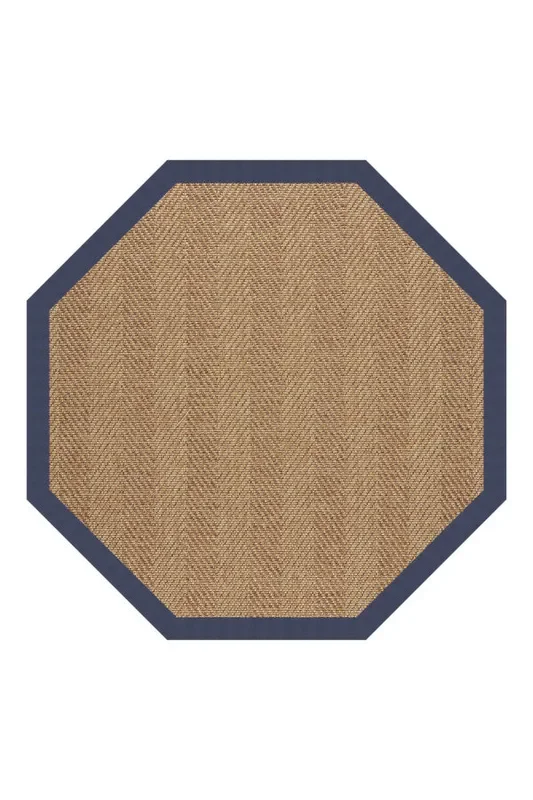 Islamorada-Herringbone Canvas Neptune Area Rug