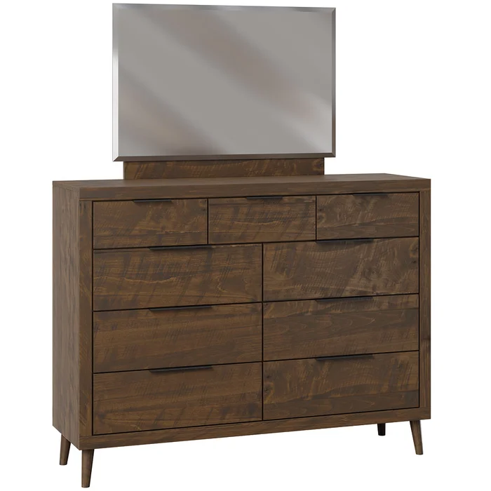 Ivy Modern Dresser with Mirror Option (In 2 Sizes)