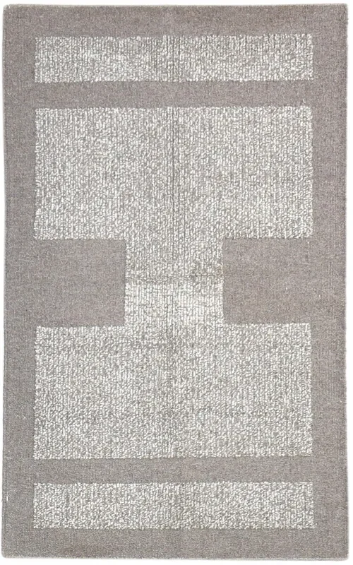 Jaime 3′ X 5′ Rug Wool Brown Modern Dhurrie Scandinavian Nordic