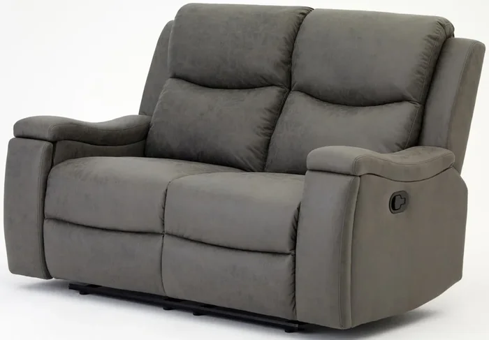 James Air Leather 2 Seater Recliner Sofa