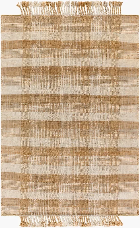 Jasmine JAM-2305 9′ x 12′ Handmade Jute Area Rug
