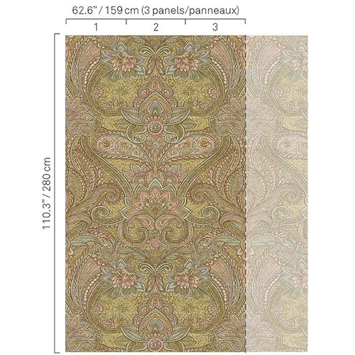 JF Fabrics 74-W8251 5332 Wallcovering