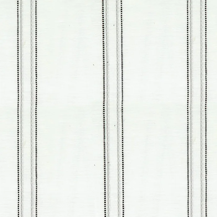 JF Fabrics SEASIDE 96 Fabric Traditional,Transitional,Contemporary,Metallic,Stripe Black,Offwhite Double Width,Linen,Linen Texture – 5743196