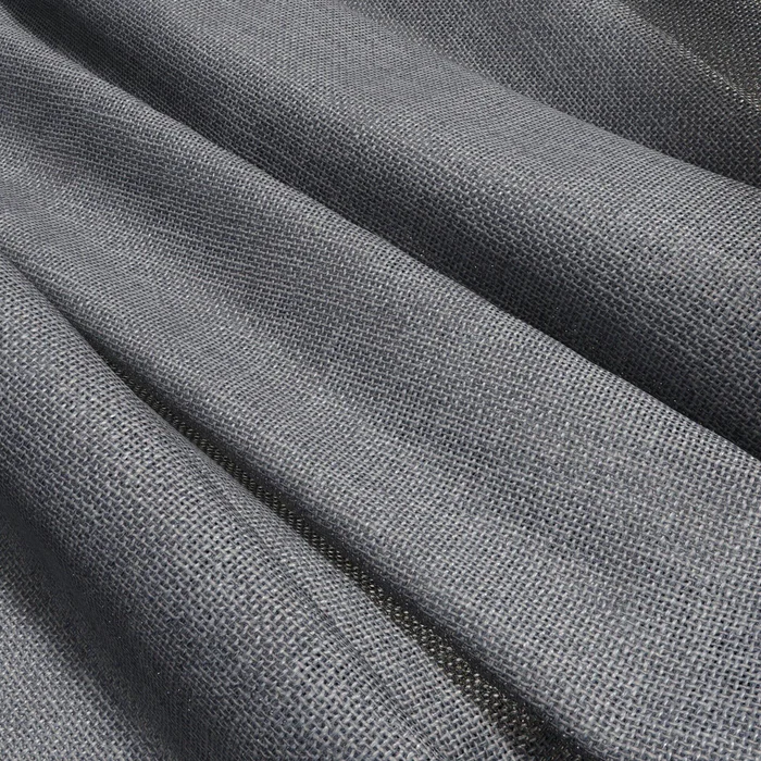 JF Fabrics TOFINO 96 Fabric Texture, Plain Grey, Charcoal Casement, Wide Width – 9042796