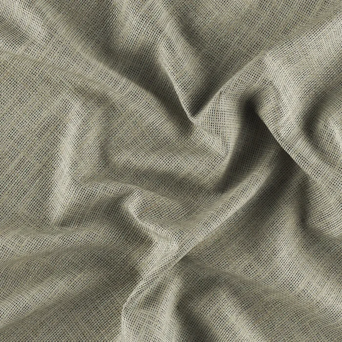 JF Fabrics VISION 34 Fabric Metallic, Weave Tan, Cream Wide Width, Casement – 8934134