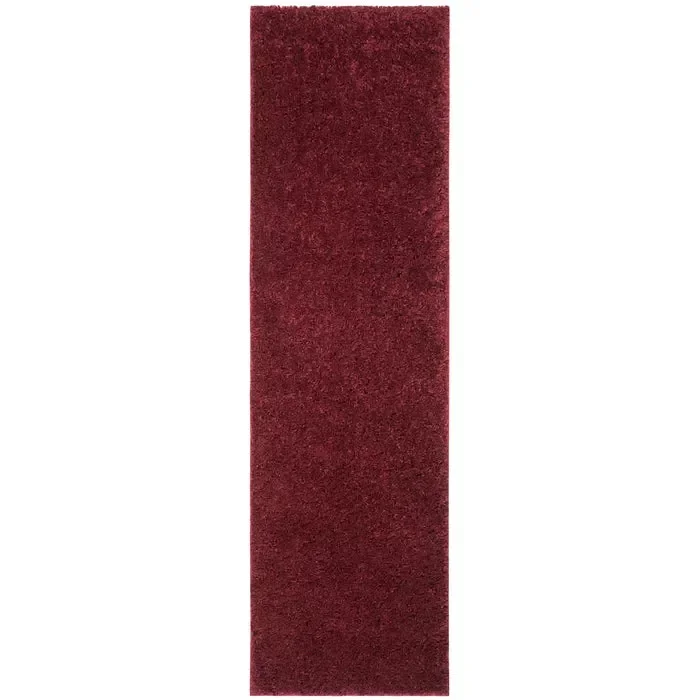 Jiang Area Rug in Burgundy, Rectangle 2’3″ x 6′