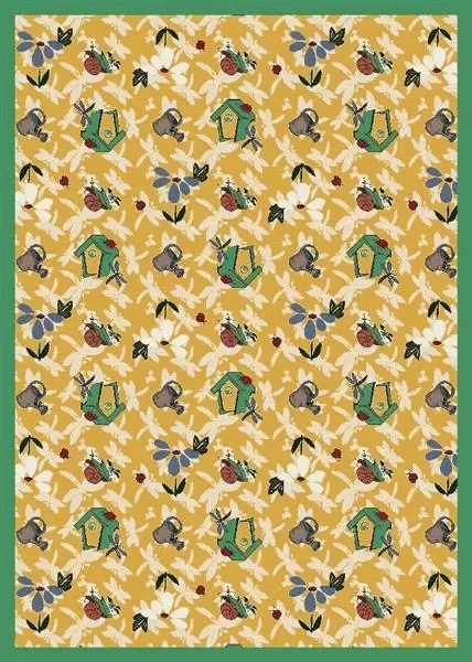 Joy Carpets, Inc. Family Legacies 438 Gold Rug