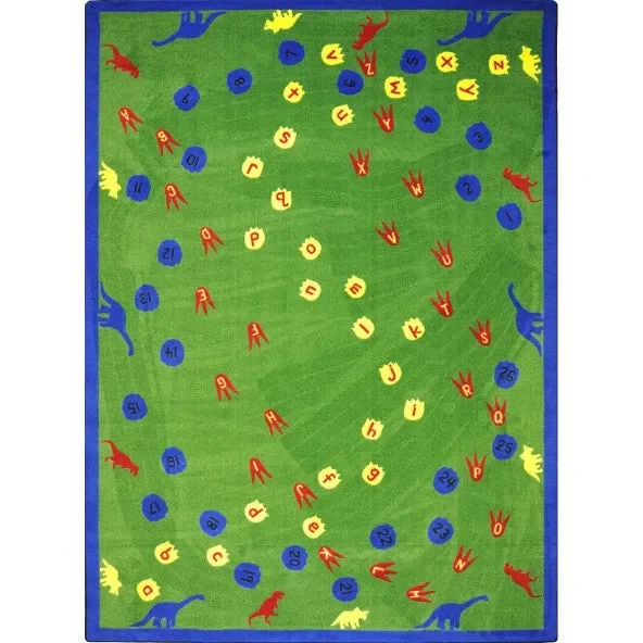 Joy Carpets, Inc. Kids Essentials 1403 Green Rug