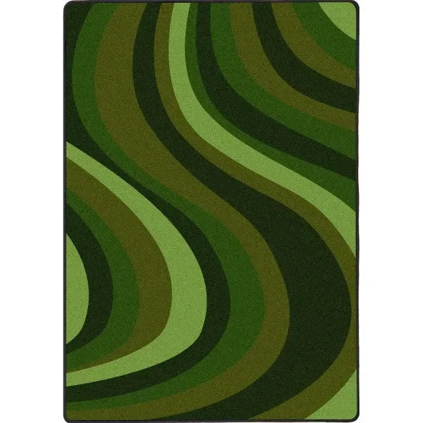 Joy Carpets, Inc. Teen Zone 1563 Green Rug