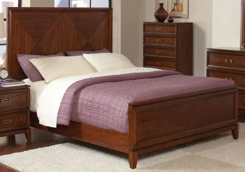 Katharine King Bed in Oak – 202691KE