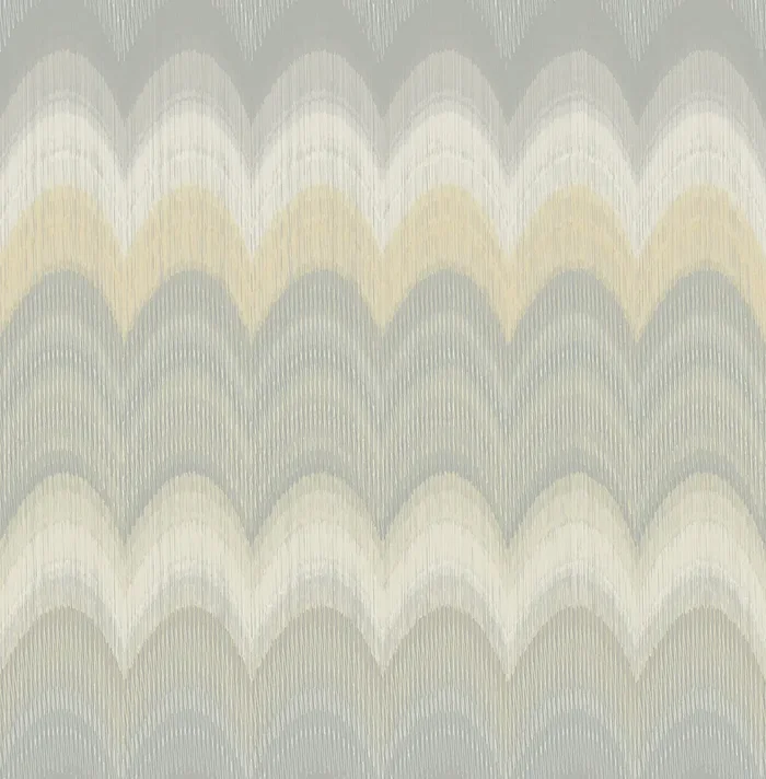 Kenneth James 2671-22444 August Yellow Wave Wallpaper
