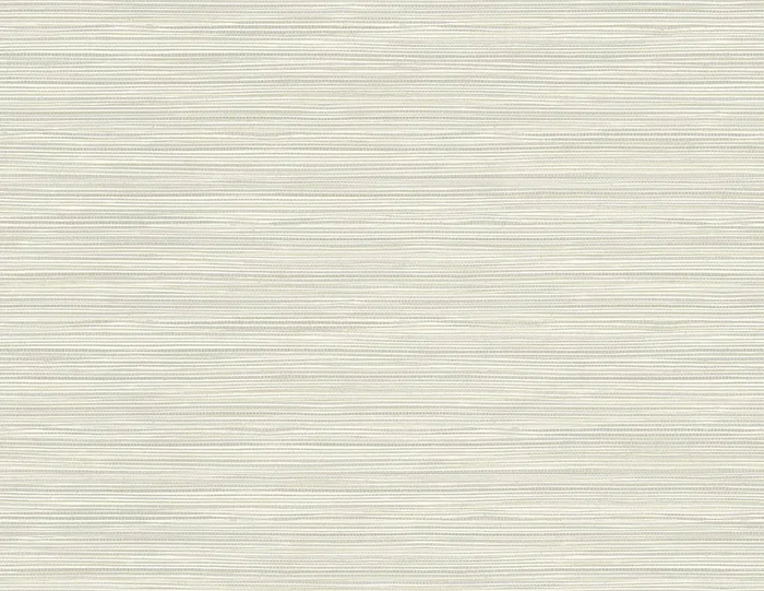 Kenneth James 2765-BW40908 Bondi Light Grey Grasscloth Texture Wallpaper