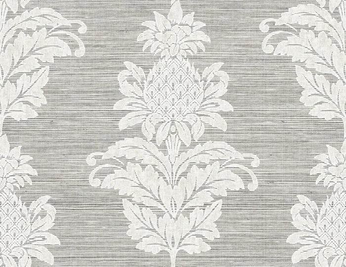 Kenneth James PS40700 Pineapple Grove Gold Damask Wallpaper