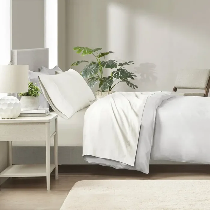 King Ivory Fordingbridge 300 Thread Count 100% Cotton Sheet Set (Set of 4) B66-VS145