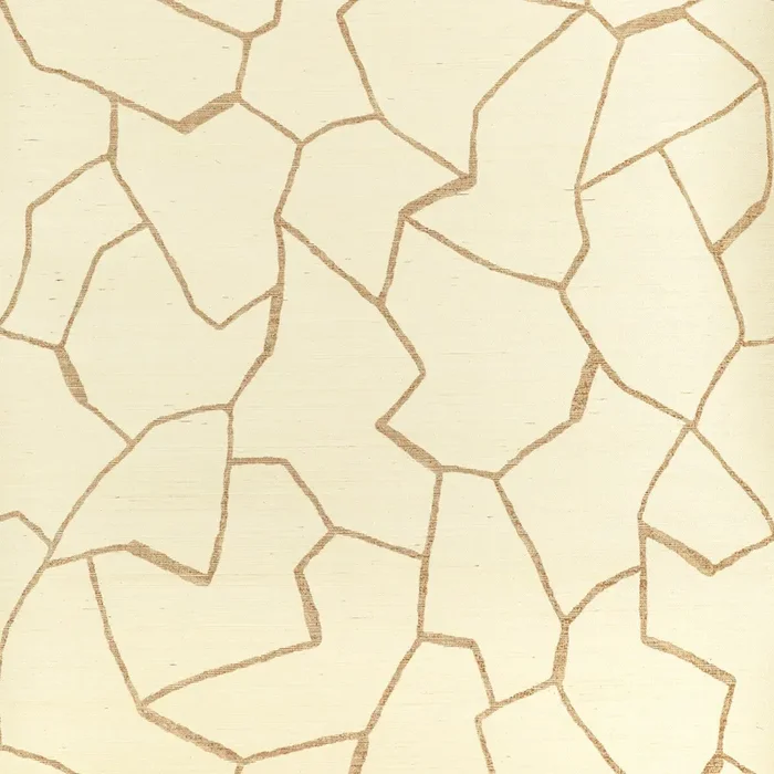 KRAVET COUTURE W3573.4.0 KRAVET COUTURE W-BARK CLOTH-GOLD Wallpaper