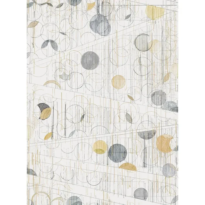 KRAVET COUTURE W3582.1611.0 FIRST DRAFT IRONORE Wallpaper