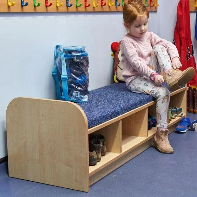 Kubbyclass Carpeted Cloakroom Seat Unit