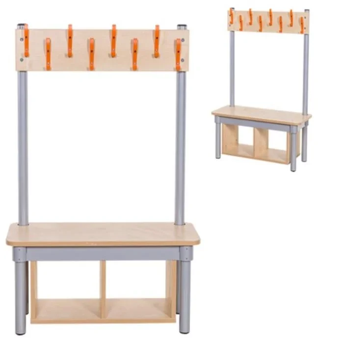 Kubbyclass Single Sided Cloakroom – 7 Pegs – W700mm