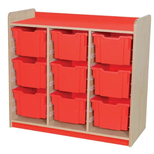 Kubbyclass Triple Column Tray Storage Units – 9 Ex-Deep Trays