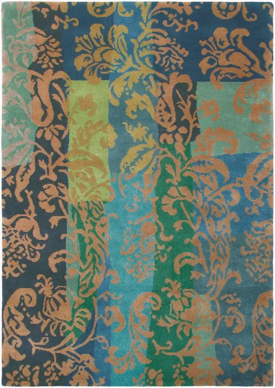 Kyah KYA-9091 4′ x 6′ Handmade Wool Area Rug