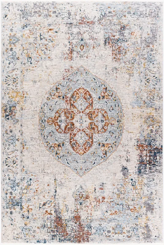 Laila LAA-2307 6′ x 9′ Machine Woven Area Rug