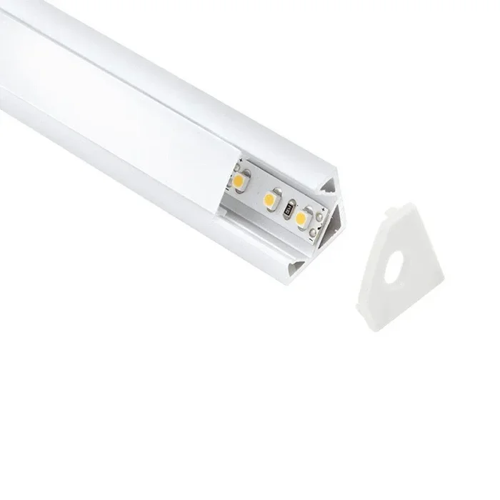 Lampo Aluminum Angular Surface Profile Kit 2M For Led