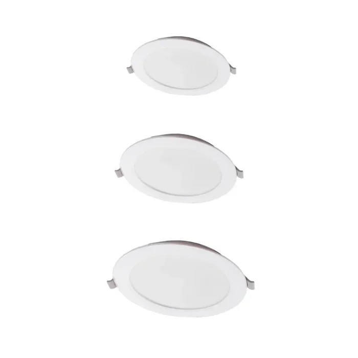 Lampo STLED round series recessed panel