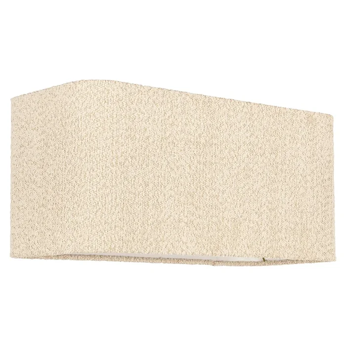 Lampshade Miley sand bouclé rectangle- Richmond Interiors – Please message to discuss pricing & availability before purchase