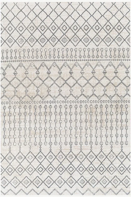 Lavadora LVR-2339 9′ x 12′ Machine Woven Washable Area Rug