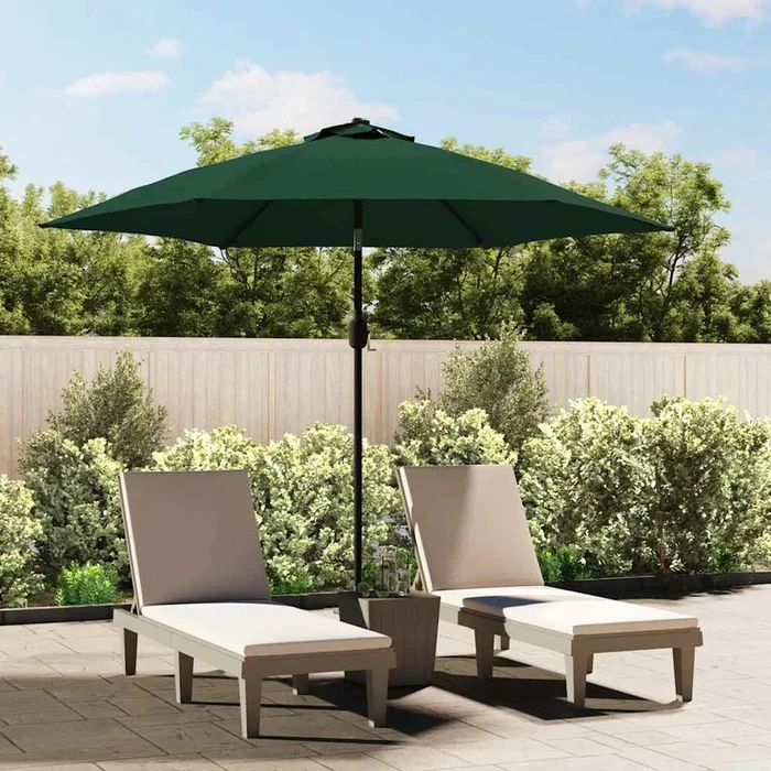 Led Cantilever Garden Parasol 3 M