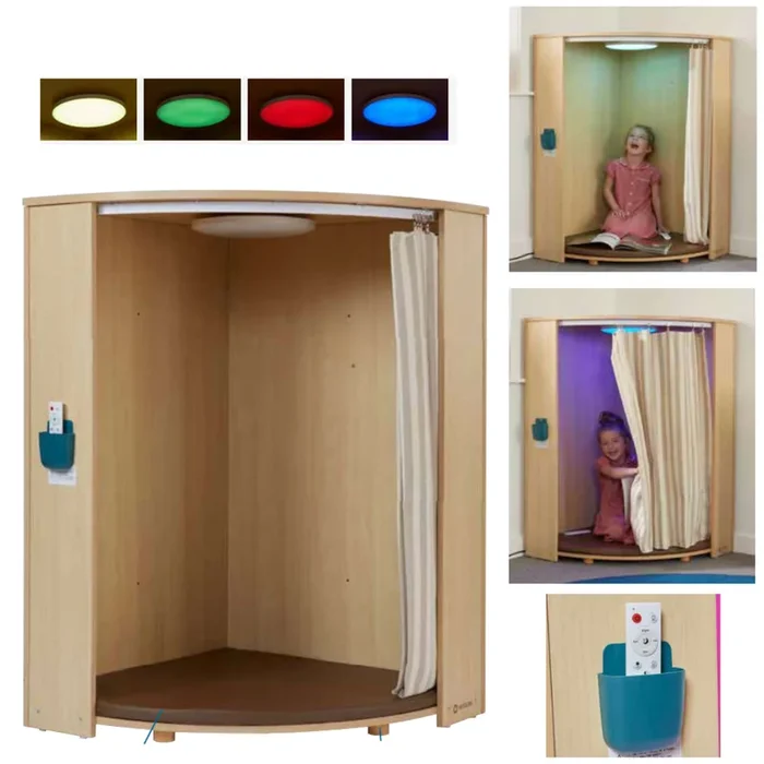 LED Corner Sensory Cabinet