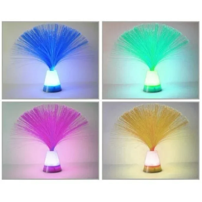 LED Mood Light Fibre Optic Light Up Base