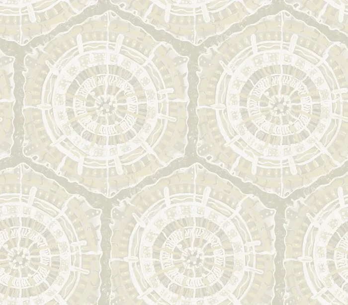 LiLi WhittWhitt LLS4124 Cream Harmony Peel & Stick Wallpaper
